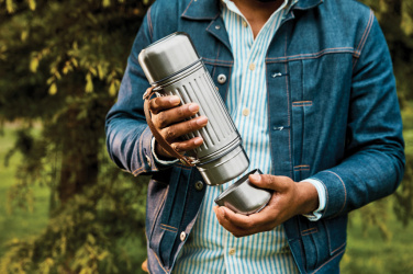 Logo trade business gift photo of: Black+Blum Explorer Flask Duo 1L